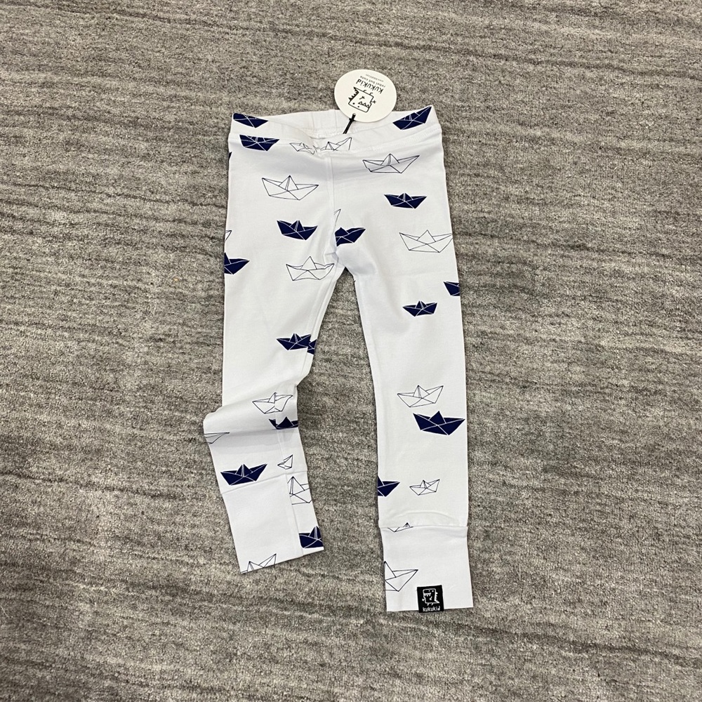 Kukukid leggings NWT sz 3/4